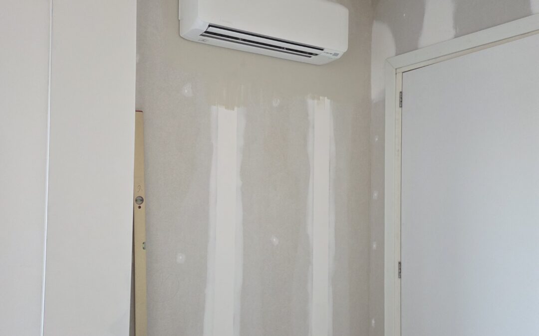Airco installatie bij grondverzetbedrijf in Elburg